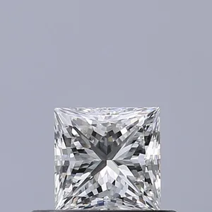 0.44ct PRINCESS F IF Natural diamond