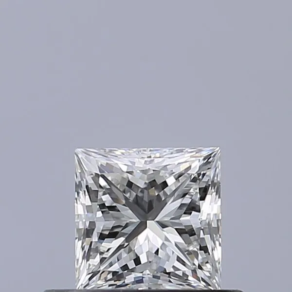 0.44ct PRINCESS F IF Natural diamond
