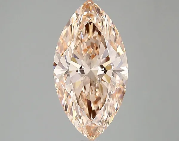 2.01ct MARQUISE Fancy Intense Pink VVS2 Coloured Lab diamond