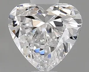 0.5ct HEART D VVS2 Natural diamond
