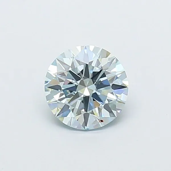 1.05ct ROUND Fancy Blue VS1 Coloured Lab diamond