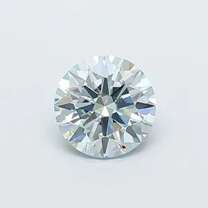 1.05ct ROUND Fancy Blue VS1 Coloured Lab diamond