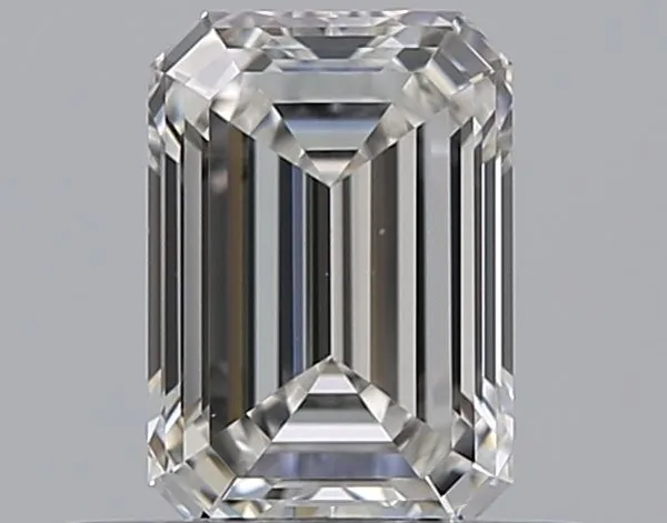 0.51ct EMERALD F VS1 Natural diamond
