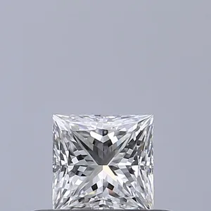 0.3ct PRINCESS D IF Natural diamond