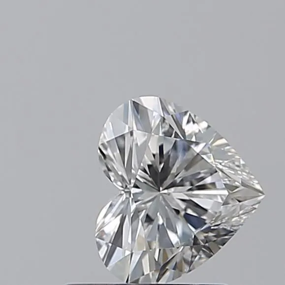 0.91ct HEART E VVS2 Natural diamond