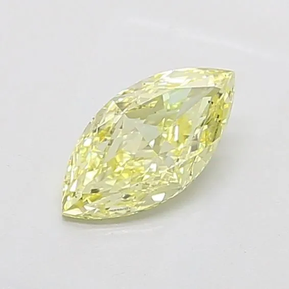 1.06ct MARQUISE Fancy Yellow VS1 Coloured Lab diamond