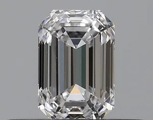0.3ct EMERALD D VVS1 Natural diamond