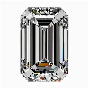 0.5ct EMERALD F VS2 Natural diamond