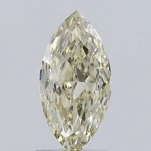 1.02ct MARQUISE Fancy Light Yellow VS1 Coloured Lab diamond