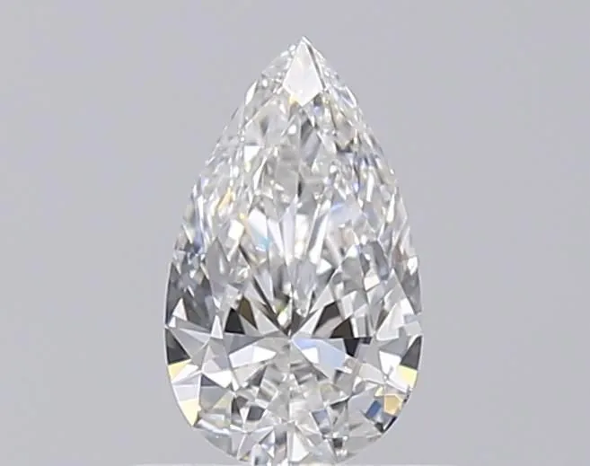 0.38ct PEAR F VS2 Natural diamond