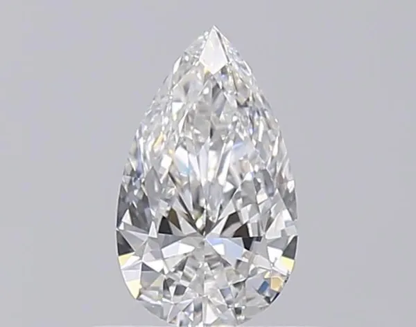 0.38ct PEAR F VS2 Natural diamond