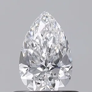 0.5ct PEAR D VVS1 Lab diamond
