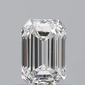 0.6ct EMERALD F VVS2 Natural diamond