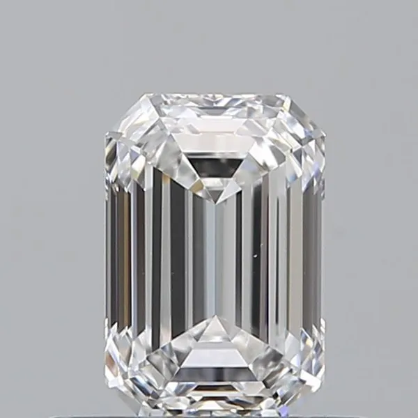 0.6ct EMERALD F VVS2 Natural diamond