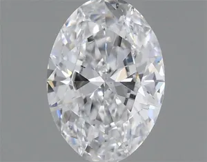 0.5ct OVAL D SI1 Natural diamond