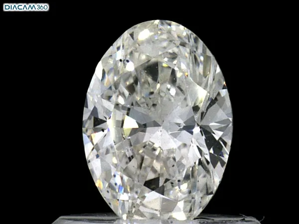 0.51ct OVAL H SI1 Natural diamond