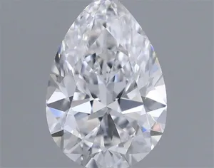 0.3ct PEAR D VVS2 Natural diamond