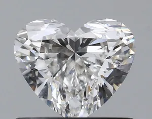 0.61ct HEART F VS1 Natural diamond