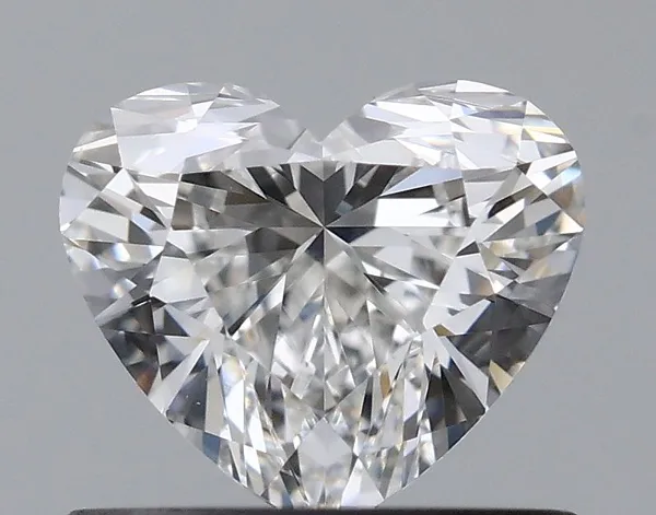 0.61ct HEART F VS1 Natural diamond