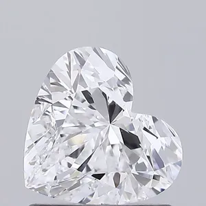 1.02ct HEART D VVS1 Lab diamond