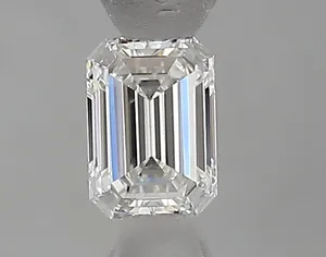 0.4ct EMERALD F VS1 Natural diamond