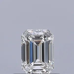 0.5ct EMERALD F VVS1 Natural diamond