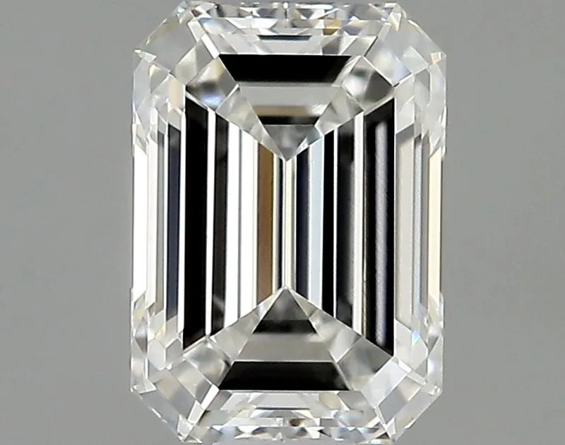 0.42ct EMERALD F IF Natural diamond