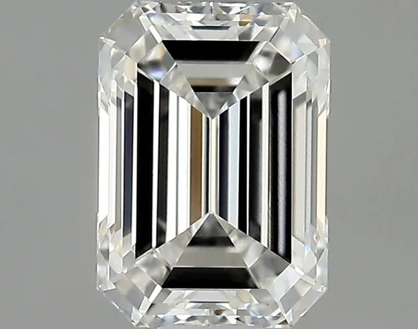 0.42ct EMERALD F IF Natural diamond