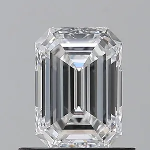 0.7ct EMERALD E VVS2 Natural diamond