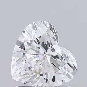 1.03ct HEART D IF Lab diamond