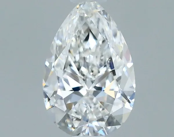 0.5ct PEAR F VS2 Natural diamond