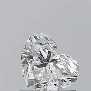 0.9ct HEART G VVS1 Natural diamond