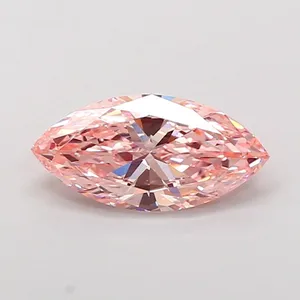 2.02ct MARQUISE Fancy Intense Pink VVS2 Coloured Lab diamond