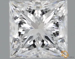 0.5ct PRINCESS E VS1 Natural diamond