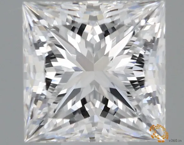 0.5ct PRINCESS E VS1 Natural diamond