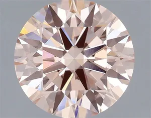 1ct ROUND Fancy Intense Pink VVS2 Coloured Lab diamond