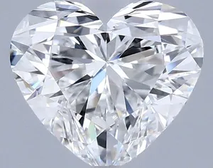 1.3ct HEART D VVS2 Lab diamond