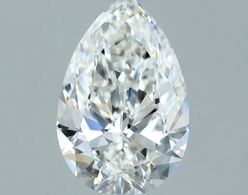 0.50ct PEAR F VVS2 Natural diamond