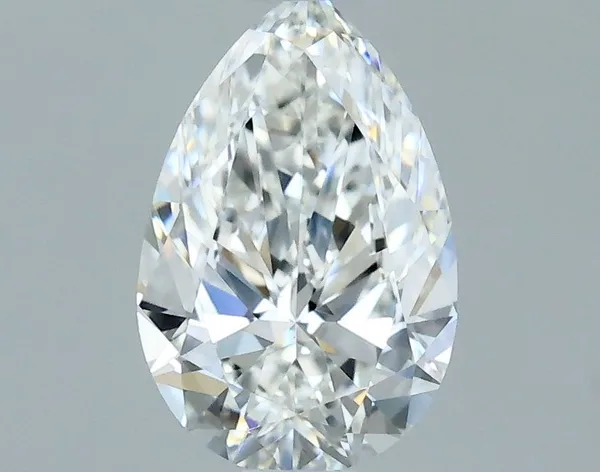 0.5ct PEAR F VVS2 Natural diamond