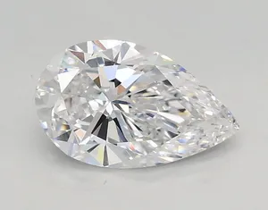 0.74ct PEAR D VVS1 Lab diamond