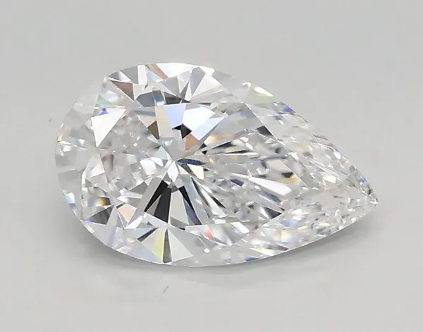 0.74ct PEAR D VVS1 Lab diamond