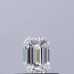 0.32ct EMERALD D VVS2 Natural diamond