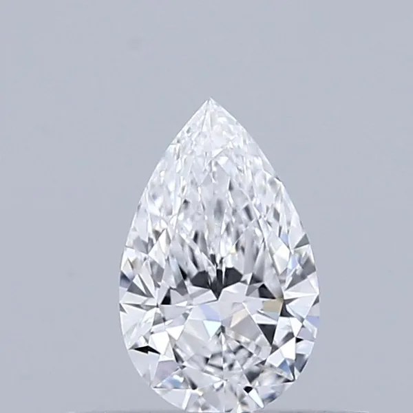0.3ct PEAR D VVS1 Natural diamond