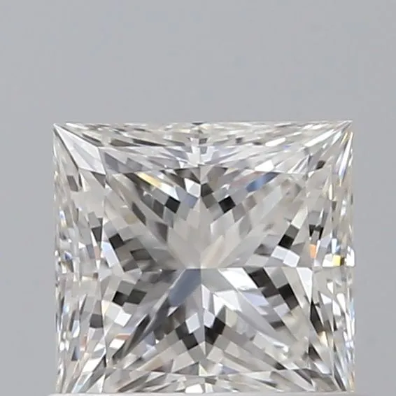 0.70ct PRINCESS F VVS2 Natural diamond