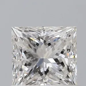 0.7ct PRINCESS F VVS2 Natural diamond