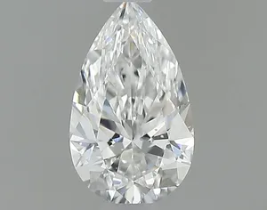 0.5ct PEAR F VS2 Natural diamond