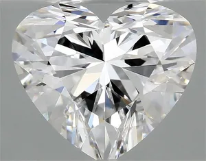 0.78ct HEART D VVS2 Natural diamond