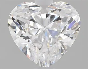 1ct HEART D VS2 Natural diamond