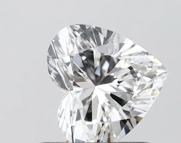 1.08ct HEART F VS1 Lab diamond