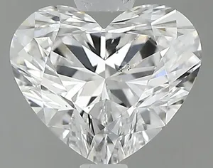 0.9ct HEART F SI1 Natural diamond